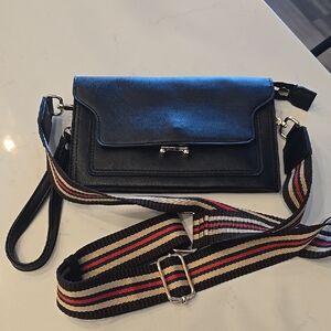 Stylish Black Crossbody Bag